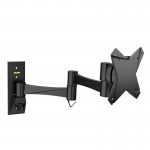 Fits Panasonic TV model TX-24CS500B Black Swivel & Tilt TV Bracket