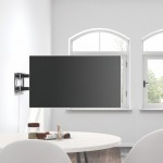 Fits Panasonic TV model TX-50DX802B Black Swivel & Tilt TV Bracket