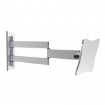 Fits Panasonic TV model TB-24S45AEY Silver Swivel & Tilt TV Bracket