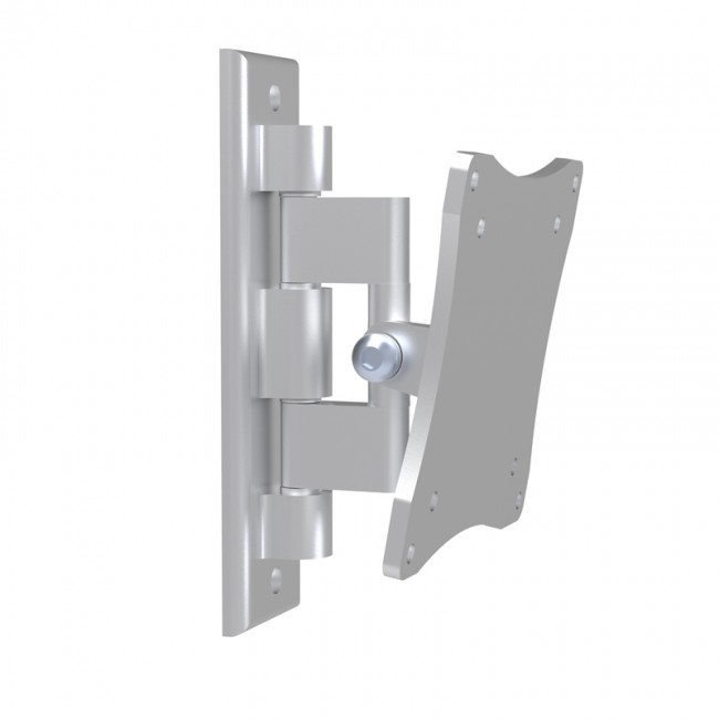 Fits Panasonic TV model TX-L24X6B Silver Swivel & Tilt TV Bracket