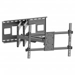 Fits Panasonic TV model TX-77MZ2000B Black Swivel & Tilt TV Bracket