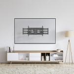 Fits Panasonic TV model TX-65HZ1500B Black Swivel & Tilt TV Bracket