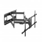 Fits Panasonic TV model TX-77MZ2000B Black Swivel & Tilt TV Bracket