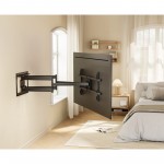 Fits Panasonic TV model TX-65GZ1000B Black Swivel & Tilt TV Bracket