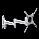 Fits Panasonic TV model TX-24DS500B White Swivel & Tilt TV Bracket