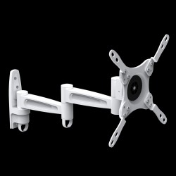 Fits Panasonic TV model TV-32S55AEY White Swivel & Tilt TV Bracket