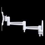 Fits Panasonic TV model TX-24D302B White Swivel & Tilt TV Bracket