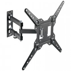 Fits Panasonic TV model TX-L50DT65B Black Slim Swivel & Tilt TV Bracket