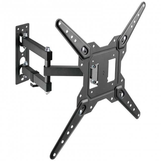 Fits Panasonic TV model TX-47AS802B Black Slim Swivel & Tilt TV Bracket