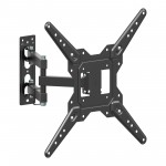 Fits Panasonic TV model TX-P46G10B Black Slim Swivel & Tilt TV Bracket