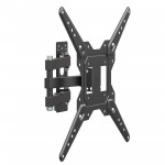 Fits Panasonic TV model TX-L37D25B Black Slim Swivel & Tilt TV Bracket