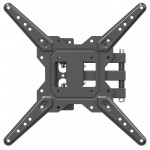 Fits Panasonic TV model TX-47AS802B Black Slim Swivel & Tilt TV Bracket