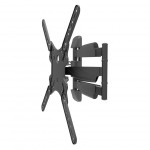 Fits Panasonic TV model TX-47AS802B Black Slim Swivel & Tilt TV Bracket
