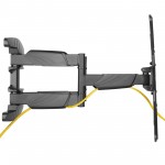 Fits Panasonic TV model TX-55EX580B Black Slim Swivel & Tilt TV Bracket