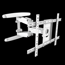 Fits Panasonic TV model TX-50LX650B White Swivel & Tilt TV Bracket
