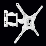 Fits Panasonic TV model TX-32D302B White Swivel & Tilt TV Bracket