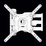 Fits Panasonic TV model TX-32D302B White Swivel & Tilt TV Bracket