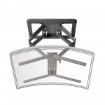 Fits Panasonic TV model TX-48LZ980B Black Swivel & Tilt TV Bracket