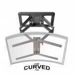 Fits Panasonic TV model TX-65GX560B Black Swivel & Tilt TV Bracket