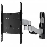 Fits Panasonic TV model TX-43D302B Silver Swivel & Tilt TV Bracket