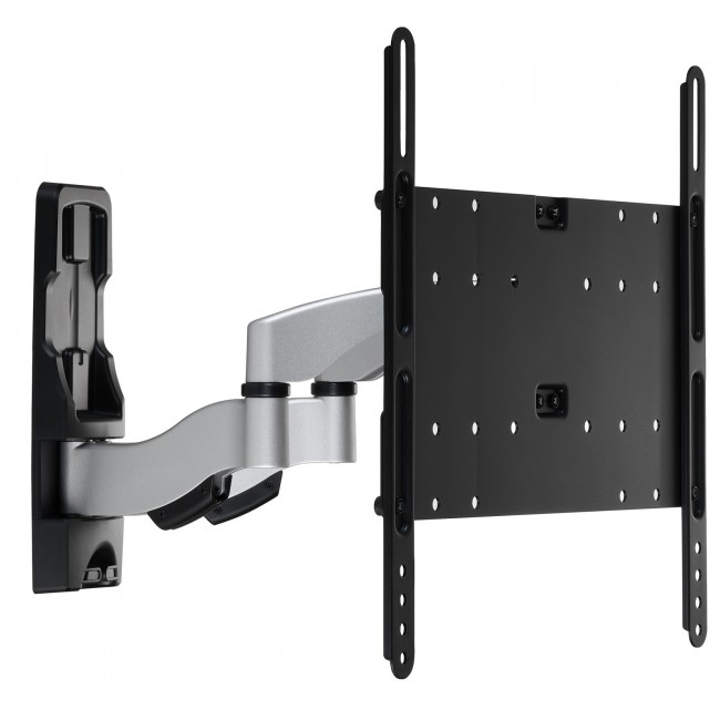 Fits Panasonic TV model TX-40CX680B Silver Swivel & Tilt TV Bracket