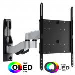 Fits Panasonic TV model TX-43GX555B Silver Swivel & Tilt TV Bracket