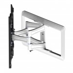 Fits Panasonic TV model TX-P46G15B White/Black Swivel & Tilt TV Bracket