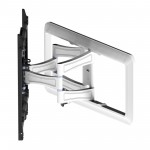 Fits Panasonic TV model TX-65HX800B White/Black Swivel & Tilt TV Bracket